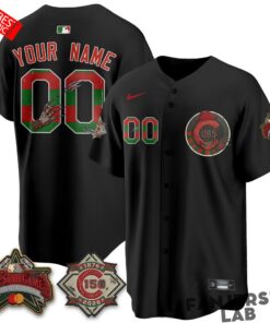 Chicago Cubs A Nightmare on Wrigley Field Edition Custom Baseball Jersey