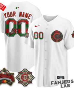Chicago Cubs A Nightmare on Wrigley Field Edition Custom Baseball Jersey