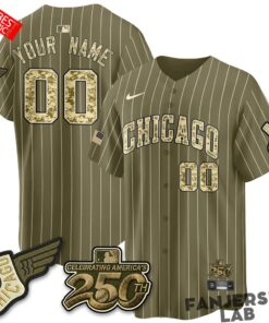 Chicago White Sox Armed Force Day 2026 Custom Baseball Jersey