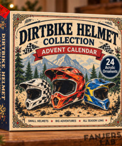 Christmas Dirtbike Helmet Collection 2026 Advent Calendar