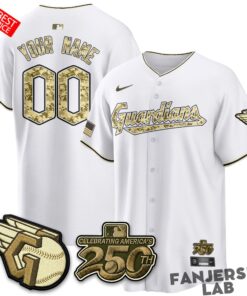 Cleveland Guardians Armed Force Day 2026 Custom Baseball Jersey