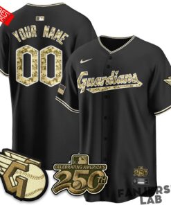 Cleveland Guardians Armed Force Day 2026 Custom Baseball Jersey
