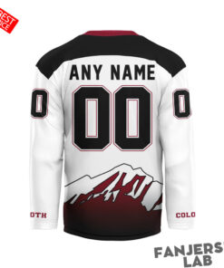 Colorado Mammoth Personalized Black Hockey Jersey