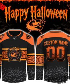 Columbus Blue Jackets x Halloween Day ’26 Custom Hockey Jersey