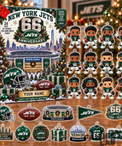 Custom Name New York Jets 66th Anniversary Calendar