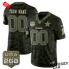 Dallas Cowboys x Jack Skellington Nightmare Halloween 2026 Edition Custom Hockey Jersey