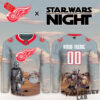 Columbus Blue Jackets Star Wars Night Limited Personalized Hockey Jersey Columbus Blue Jackets Star Wars Night Limited Personalized Hockey Jersey