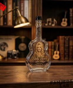 Dolly Parton Memorial Guitar Shaped Whiskey Bottle Limited Edition 3.jpg