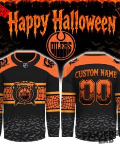 Edmonton Oilers x Halloween Day ’26 Custom Hockey Jersey