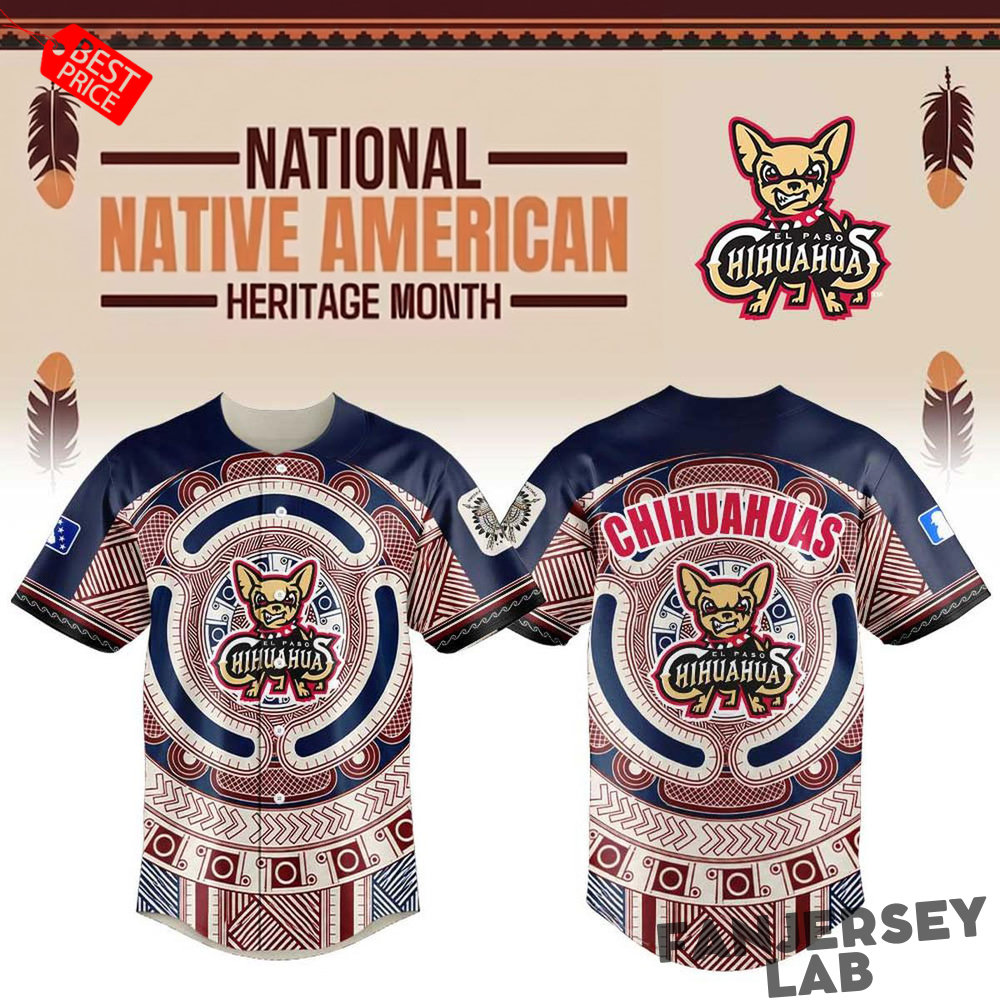 El Paso Chihuahuas Native American Heritage Limited Jersey El Paso Chihuahuas Native American Heritage Limited Jersey