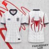 Paris Saint-Germain x Spider-Man Crew Neck Soccer Jersey