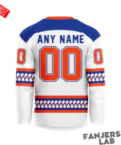 Florida Gators Personalized White V-shaped Hockey Jersey