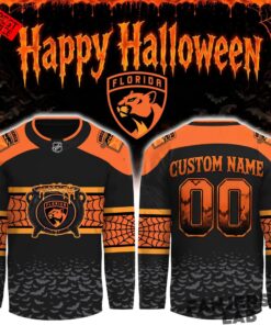 Florida Panthers x Halloween Day ’26 Custom Hockey Jersey