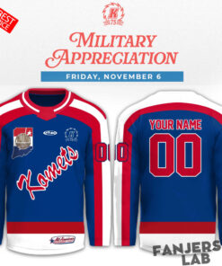 Fort Wayne Komets 2026 Military Appreciation Throwback Jersey
