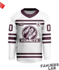 Fort Wayne Komets Personalized 1952 Throwbacks Hockey Jersey