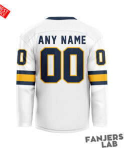 Georgia Swarm Personalized White Hockey Jersey