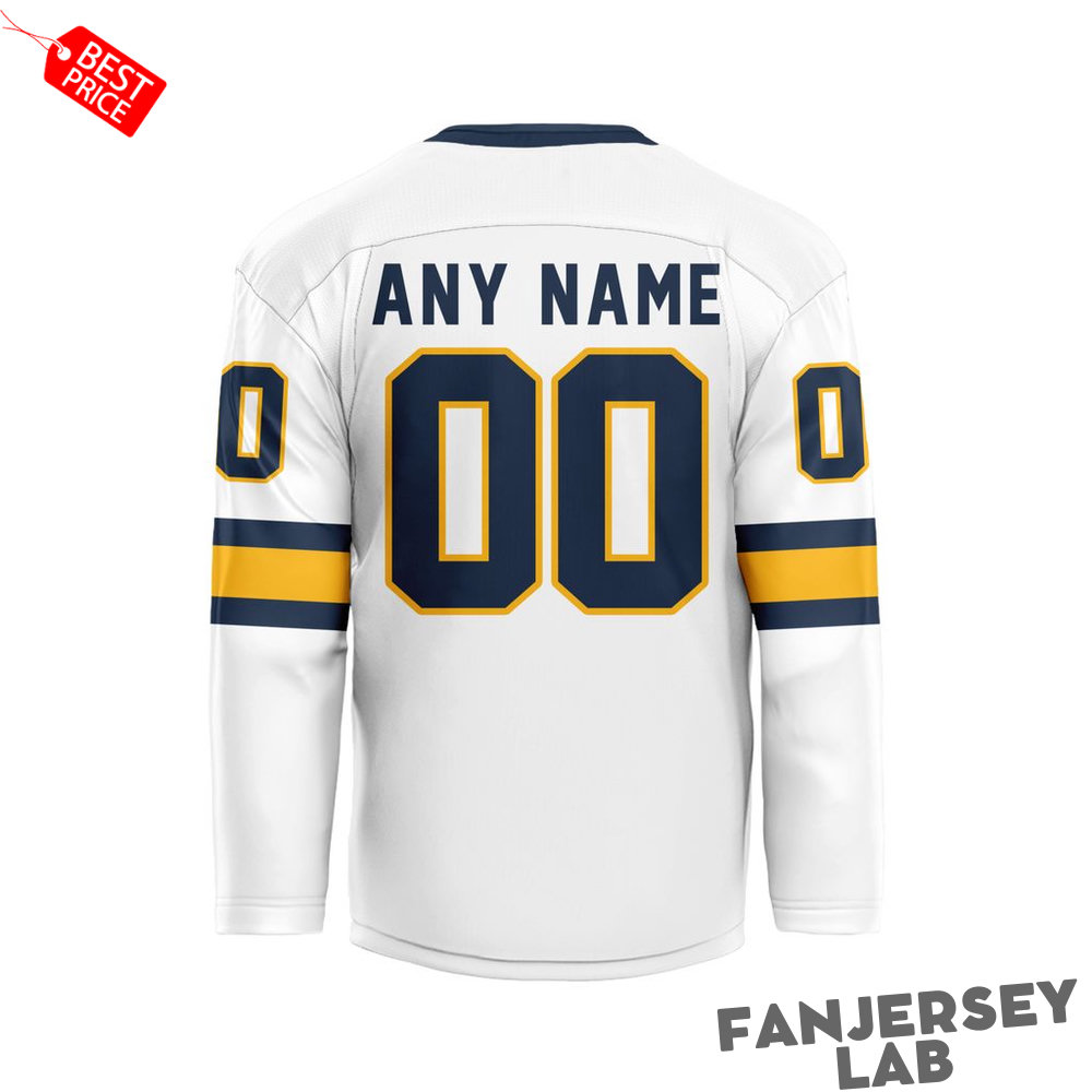 Georgia Swarm Personalized White Hockey Jersey Georgia Swarm Personalized White Hockey Jersey