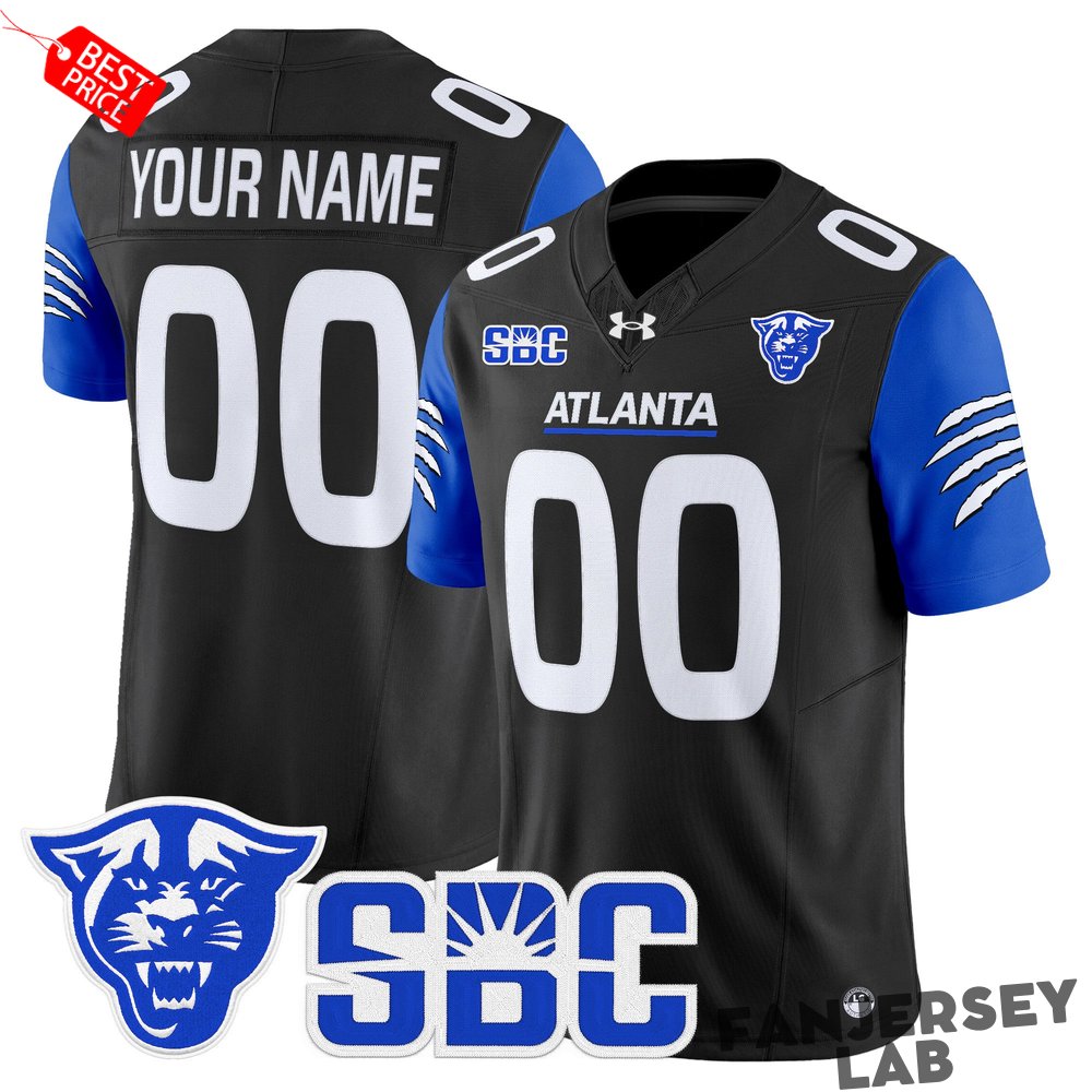 Georgia State Panthers 2026 Custom Football Jersey Georgia State Panthers 2026 Custom Football Jersey