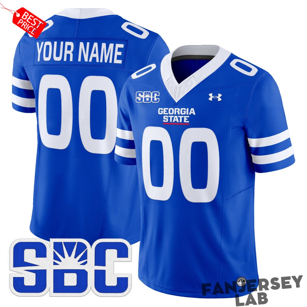 Georgia State Panthers 2026 Custom Football Jersey Georgia State Panthers 2026 Custom Football Jersey