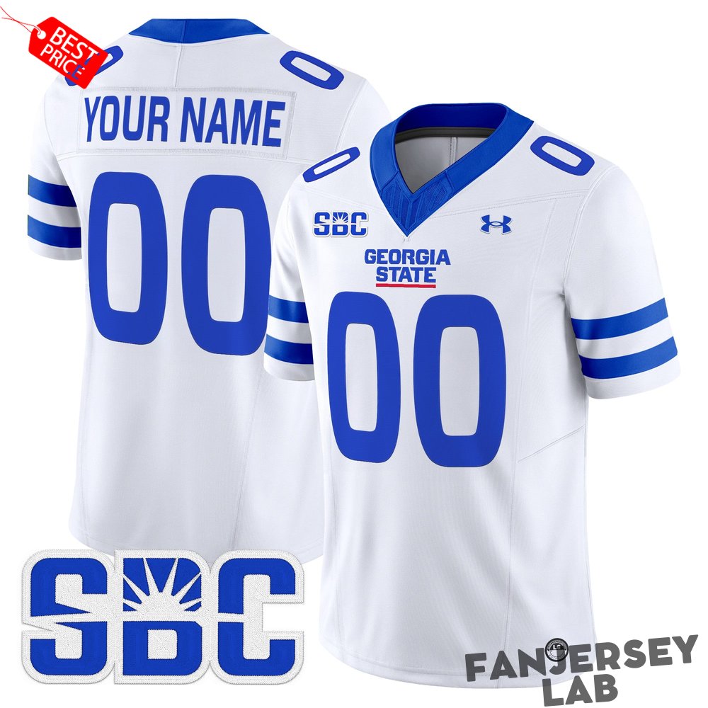 Georgia State Panthers 2026 Custom Football Jersey Georgia State Panthers 2026 Custom Football Jersey