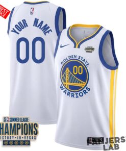 Golden State Warriors 2026 Summer League Custom Basketball Jersey