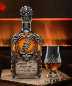 Grateful Dead 60th Anniversary And Jose Cuervo s 320th Anniversary Whiskey Decanter Limited Edition 3.jpg