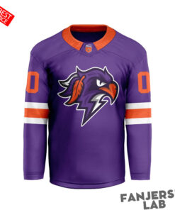 Halifax Thunderbirds Personalized Purple Hockey Jersey