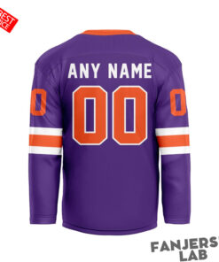Halifax Thunderbirds Personalized Purple Hockey Jersey