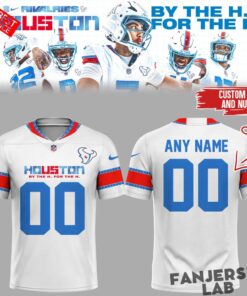Houston Texans Rivalries By the H. For the H. Custom Football Jersey