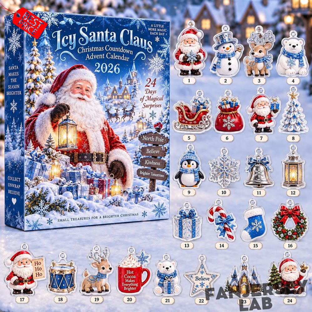 Icy Santa Claus 2026 Christmas Advent Calendar Icy Santa Claus 2026 Christmas Advent Calendar