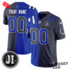 Houston Texans 2026 Rivalries Split Vapor Custom Football Jersey