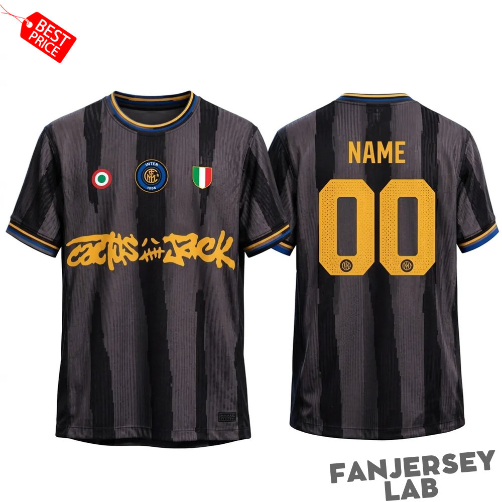 Inter Milan x Cactus Jack Travis Scott Soccer Jersey Inter Milan x Cactus Jack Travis Scott Soccer Jersey