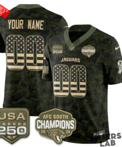 Jacksonville Jaguars 2026 Salute to Service Vapor Custom Football Jersey