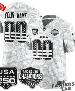 Jacksonville Jaguars 2026 Salute to Service Vapor Custom Football Jersey
