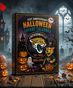 Jacksonville Jaguars 31st Anniversary 2026 Halloween Advent Calendar