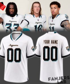 Jacksonville Jaguars – Welcome to the BOLD CITY – Rivalries 2026 Custom Football Jersey