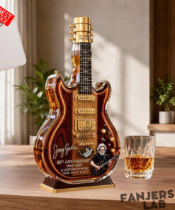 Jerry Garcia 85th Anniversary Tiger Guitar-shaped Whiskey Bottle Limited Edition