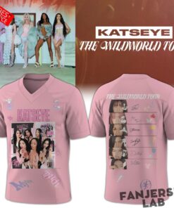 Katseye The Wildworld Tour Limited Edition Football Jersey