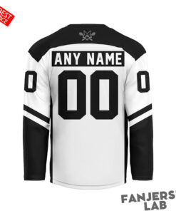 Las Vegas Desert Dogs Personalized White Hockey Jersey