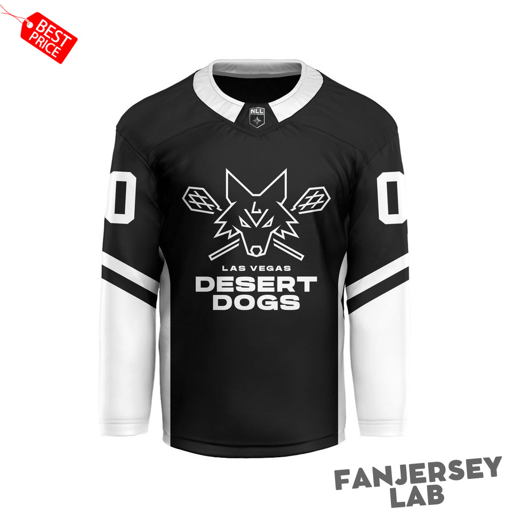 Las Vegas Desert Dogs Personalized White Hockey Jersey Las Vegas Desert Dogs Personalized White Hockey Jersey