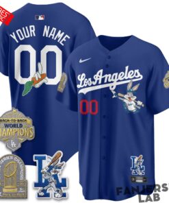 Los2BAngeles2BDodgers2BBunny2BCustom2BBaseball2BJersey 4 QlOog.jpg