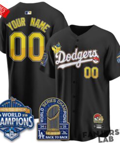 Los Angeles Dodgers x Pokémon 2026 Custom Baseball Jersey