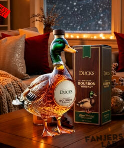 Mallard Duck Bourbon Whiskey Bottle – Limited Edition