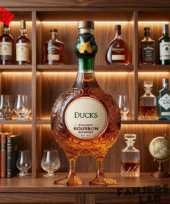 Mallard Duck Bourbon Whiskey Bottle Limited Edition 3.jpg