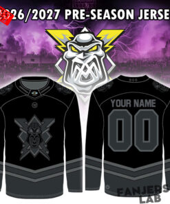 Manchester Storm 2026-27 Custom Pre-season Hockey Jersey