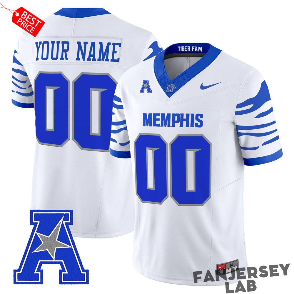 Memphis Tigers 2026 Custom Football Jersey Memphis Tigers 2026 Custom Football Jersey