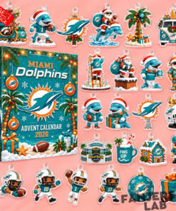 Miami Dolphins 2026 Christmas Advent Calendar Miami Dolphins 2026 Christmas Advent Calendar