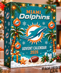 Miami Dolphins 2026 Christmas Advent Calendar