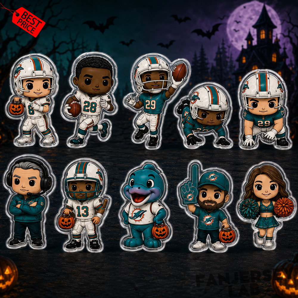 Miami Dolphins 60th Anniversary 2026 Halloween Advent Calendar Miami Dolphins 60th Anniversary 2026 Halloween Advent Calendar