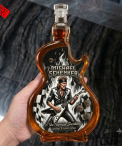 Michael Schenker The German Shredder Guitar Legends Guitar-shaped Whiskey Bottle
